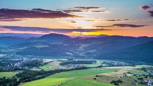 Sonnenuntergang Sommer
