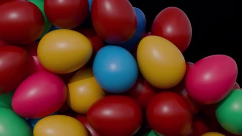 Easter Eggs Transition Multicolored