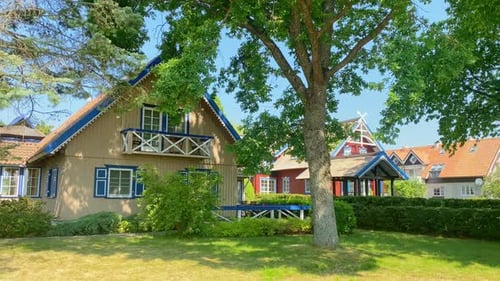 Hermosas casas de campo en Lituania