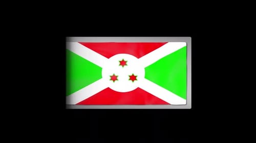 Waving Flag Animation with Realistic Fabric Motion