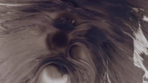 Dirty Ink Paint Flow Fantasy Filling Black Liquid