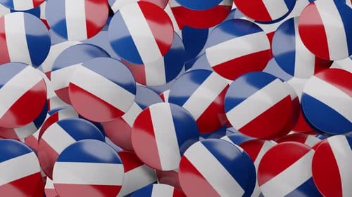 Übergang zum holländischen Pin-Emblem