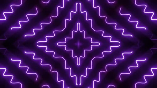 Stunning purple neon light design creates a dynamic background