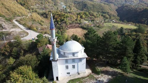 Luftmoschee in der Natur