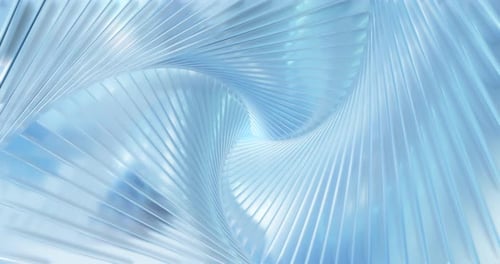 Abstract Light Blue Swirling Background Video