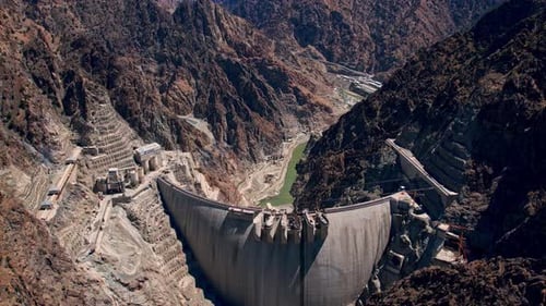Mega Dam Project Under Construction
