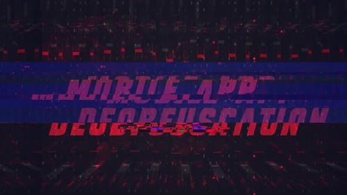 Mobile App Deobfuscation Hi Tech Backgrounds
