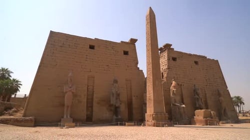 Luxor Temple in Luxor City, Egypt.
