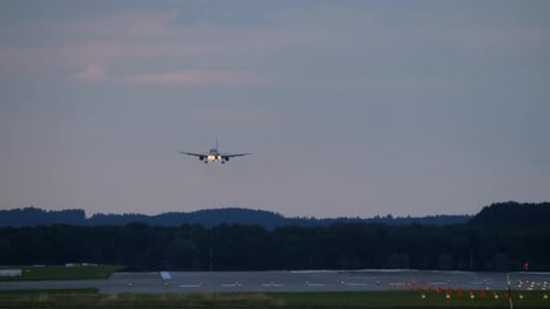 Evening Landing Approach