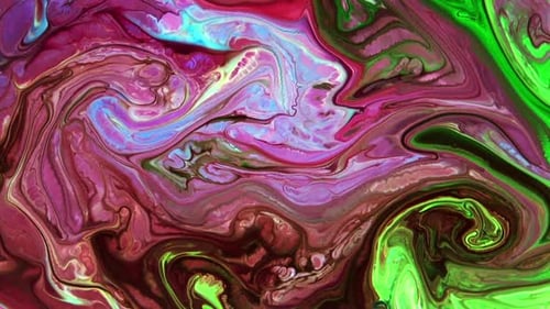 Abstract Colorful Ink Movements Spreads On Water Texture 488