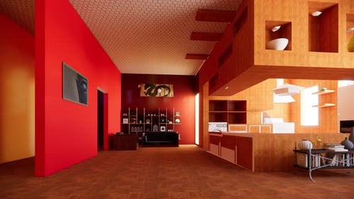 Modern 3D Interior House Walkthrough Animation