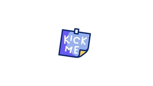 Animiertes Kickme-Symbol