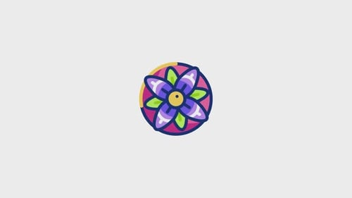 Mandala Animated Icon V2 V1