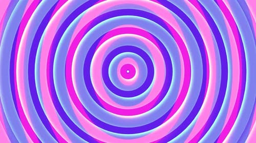 Colorful Background Circle Trendy Animation