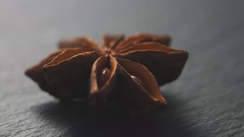 Close-up of Aromatic Star Anise Spice