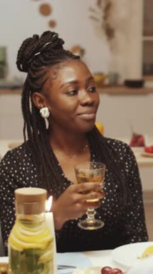 Celebrating with friends at a birthday party