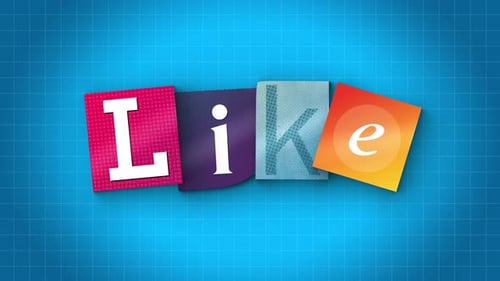 Colorful Cut-Out Paper Text Animation Reveal