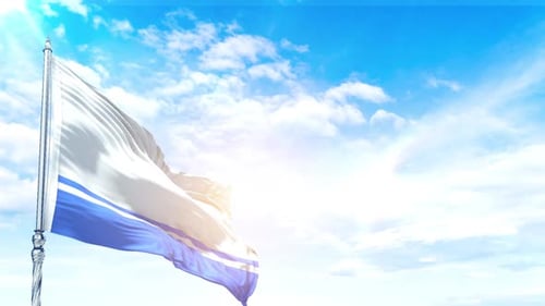 Flagge der Republik Altai