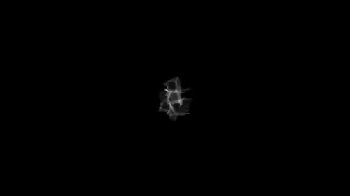 explosion particle element animation design