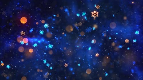 Weihnachtsschnee- und Schneeflocken-Hintergrund 36