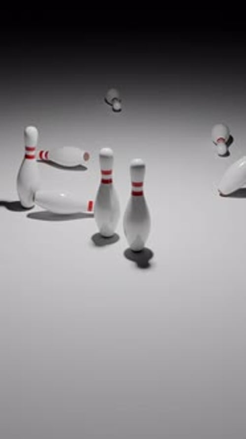 Bowling Loop 3D Unsatisfying Animation