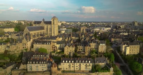 Flying Over the Famous City in France Which Hosts 24 Hour Races The Most Popular Race Track in the