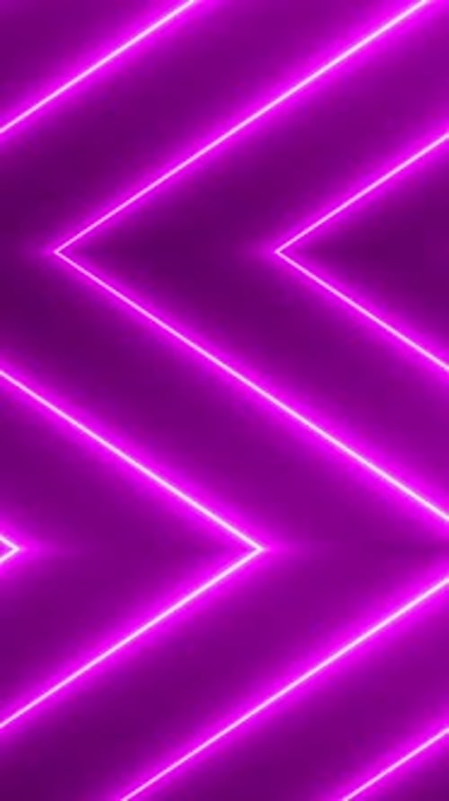 Neon Purple Chevron Lines Animated Background Loop