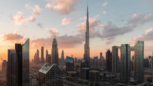 Dubai Timelapse, Burj Khalifa