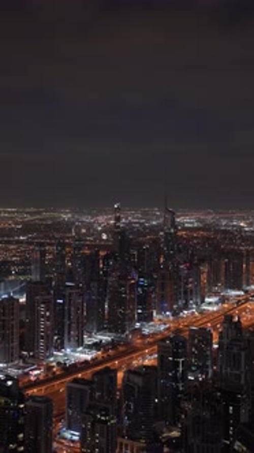 Video about skyscrapers in the city of Dubai United Arab Emirates