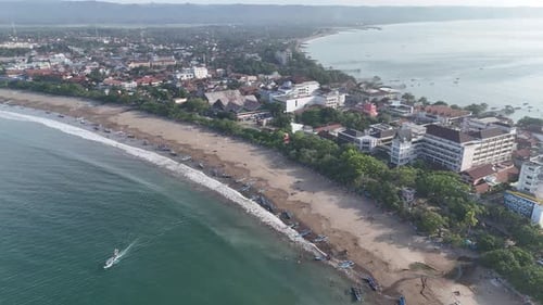 Meereslandschaft von Pangandaran