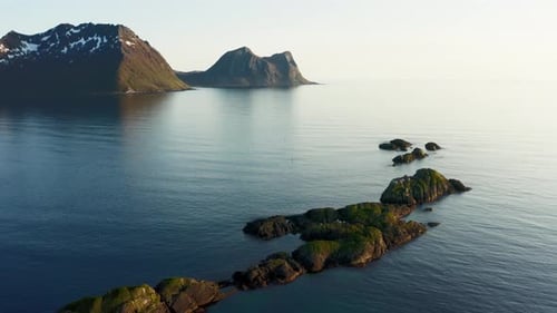 Islands, Mountains and Fjord in Senja 2