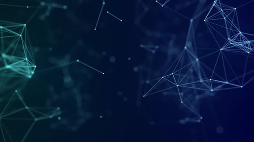 Abstract Plexus Network Connection Loop Background