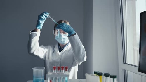 The Video Fragment Shows a Fascinating Experiment in Which Advanced Technologies are Used to Study