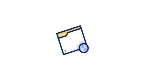 Animiertes Browsersymbol
