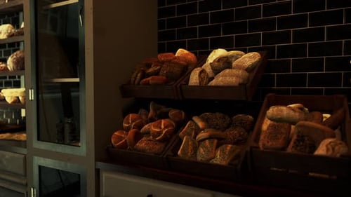 Bakery Overflowing With Delicious Baked Goods