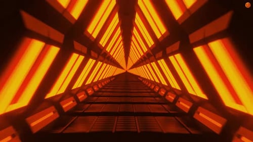 Futuristischer Vortex 4K