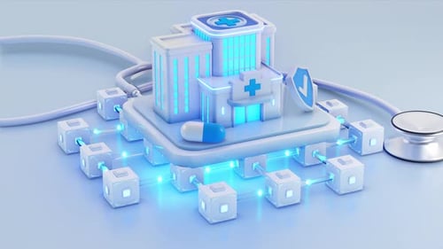 Secure Blockchain Healthcare Network: Digital Hospital, Data Protection, and Medical Innovation