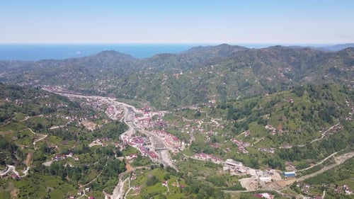 Distrito de Guneysu en Turquía