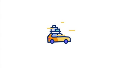 Luggage Animated Icon