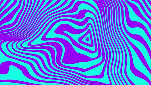 Fond abstrait avec motif triangulaire animé