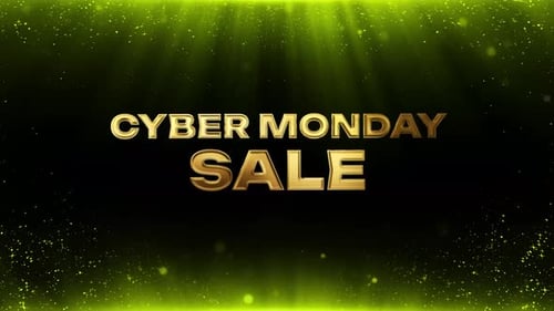 Cyber Monday Sale — Einkaufs- und Rabattkonzept V3