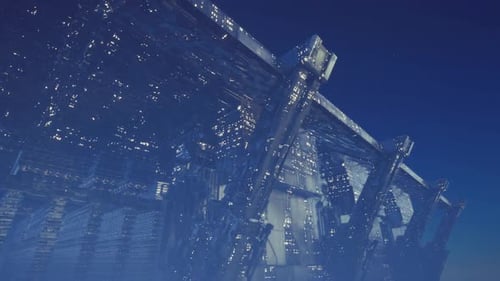 La iluminación decorativa festiva enriquece el atractivo visual de los edificios de la ciudad