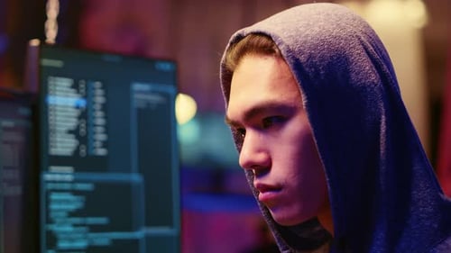 Hacker Getting Past Computers Defenses