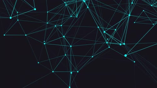 Fundo abstrato do plexo digital e pontos de linhas, conexão de rede, ciência e tecnologia. 5148