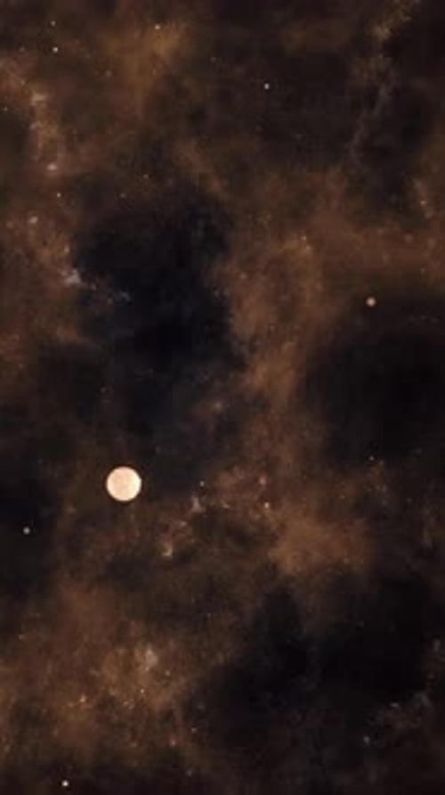 Vertical Video - Atmospheric Outer Space Motion Background