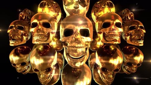 Golden Skulls