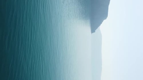 Abstract Aerial Sea Summer Ocean Sunset Nature Background Small Waves on Water Surface in Motion