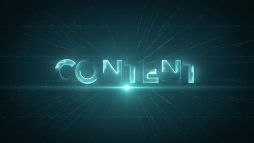 Content 4 K Digital Data Text