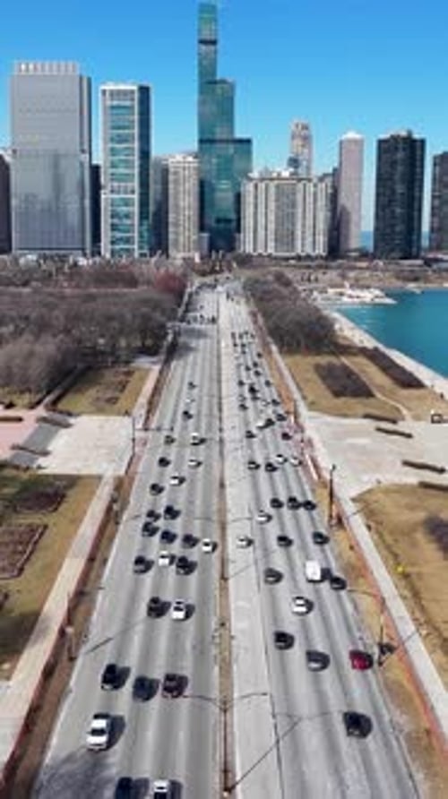 Grant Park At Chicago In Illinois United States.