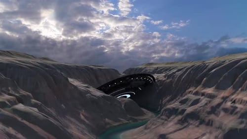 Abandoned Spaceship Canyon